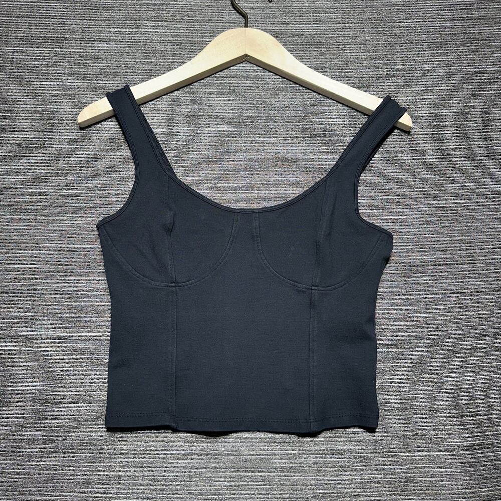 Abercrombie & Fitch Corset Women's Small Black Soft Nylon